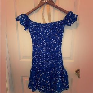 Zara smocked bodycon dress